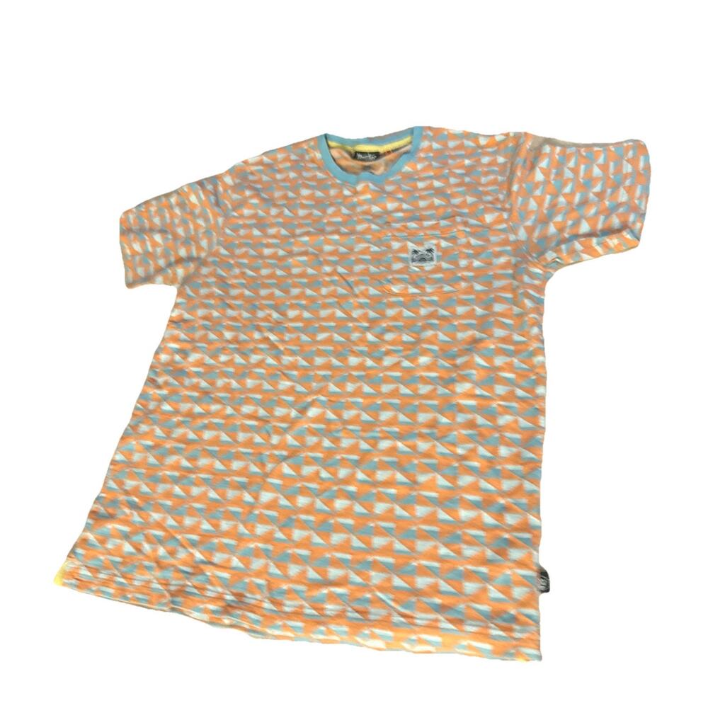 Howler Bros. Jacquard Mens M Pocket Tee With Logo Graphic Short Sleeve Aztec